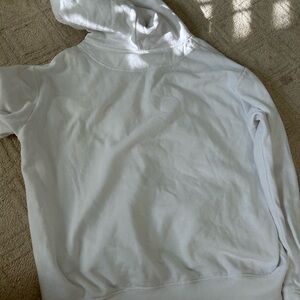 h&m white hoodie